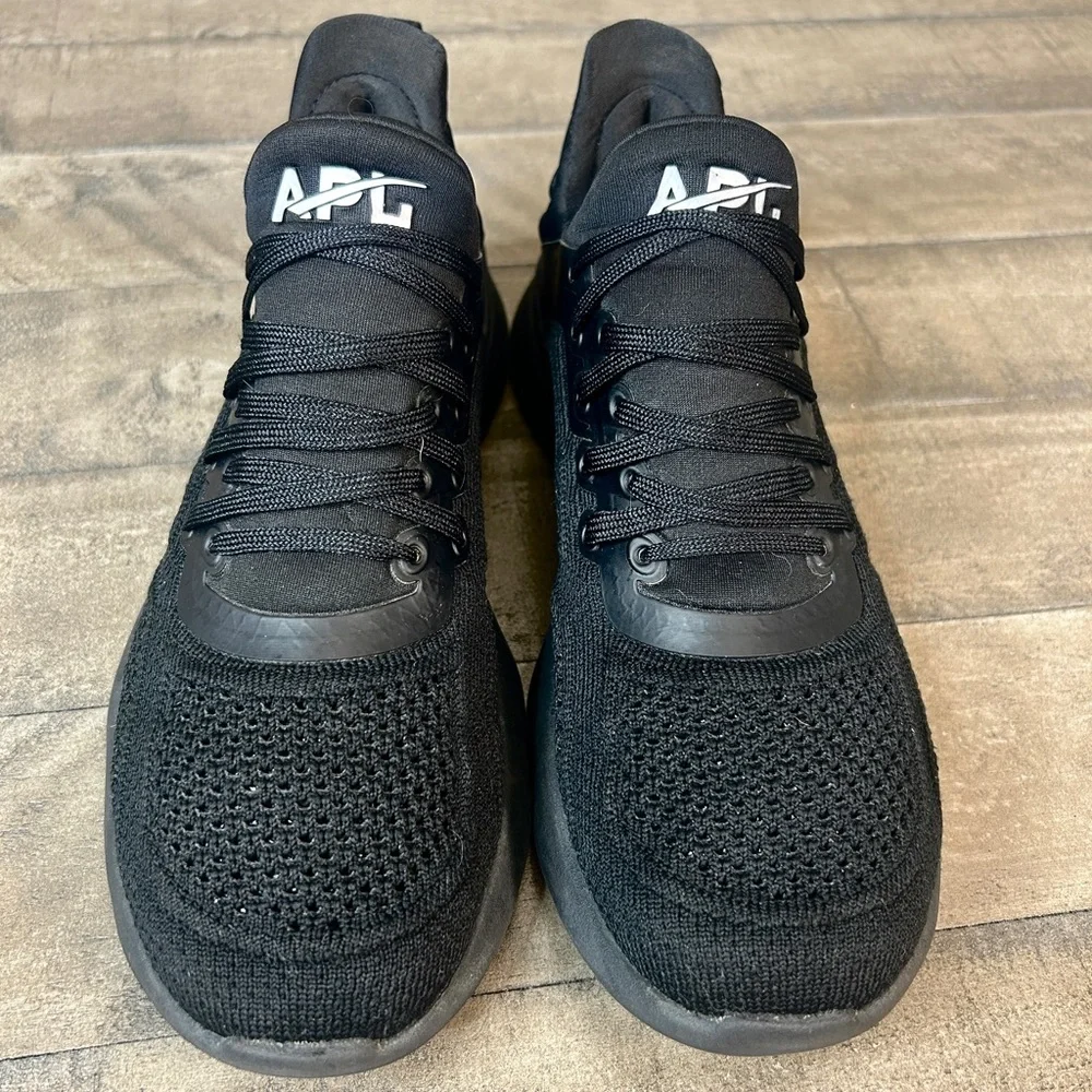 APL TechLoom Tracer Black Athletic Running Shoes Woman Size 8 - Picture 5 of 7